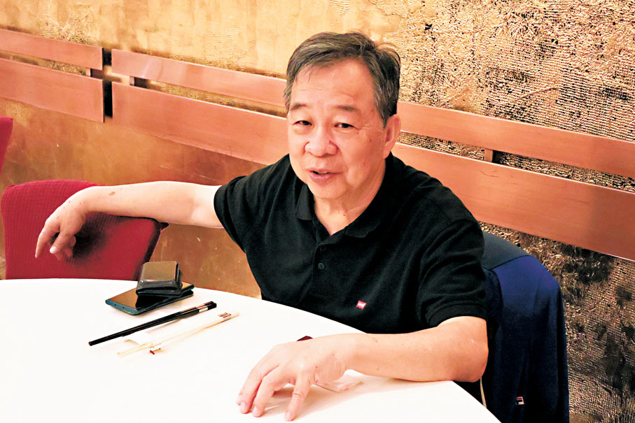 ◆李漢源希望提升體育文化從學校開始。   雨竹 攝