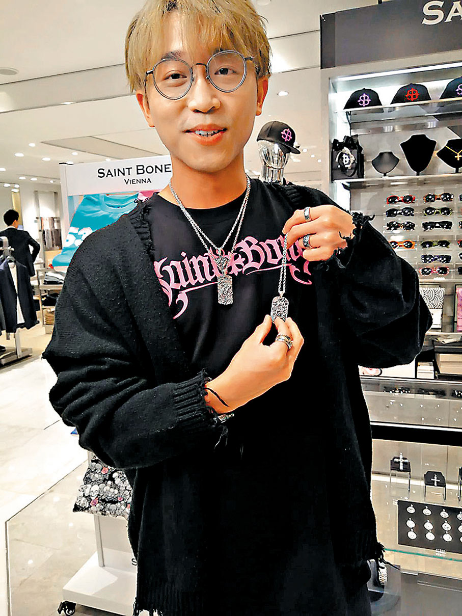 ◆他最愛不同的「龍」設計。