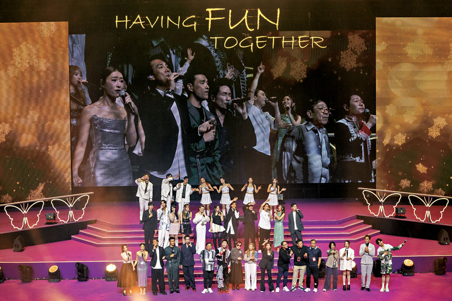 ◆《星星相識·齊盡興演唱會》星光熠熠。