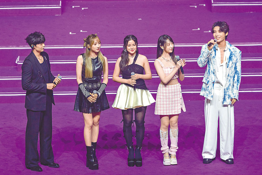 ◆「聲夢1學員」亦前來捧場。