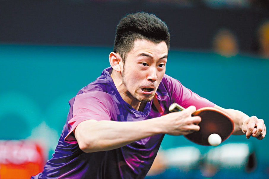 ◆黃鎮廷在32強止步。 大公文匯全媒體記者麥鈞傑 攝