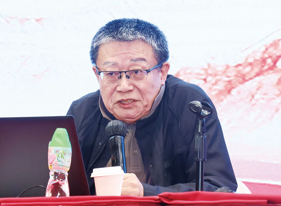 ◆ 清華大學深圳國際研究生院名譽兼職教授曹二寶分享學習「中共二十届三中全會」精神的體會。