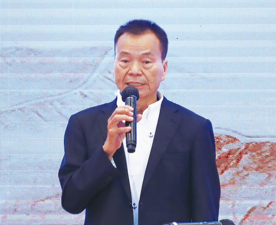 ◆ 香港廣東社團總會執行主席張國榮分享心得。