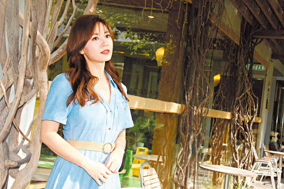 ◆朱晨麗拍劇重質不重量。 