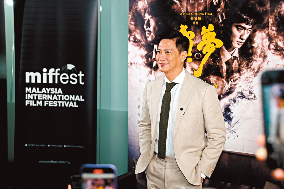 ◆張家輝獲讚妙語如珠。