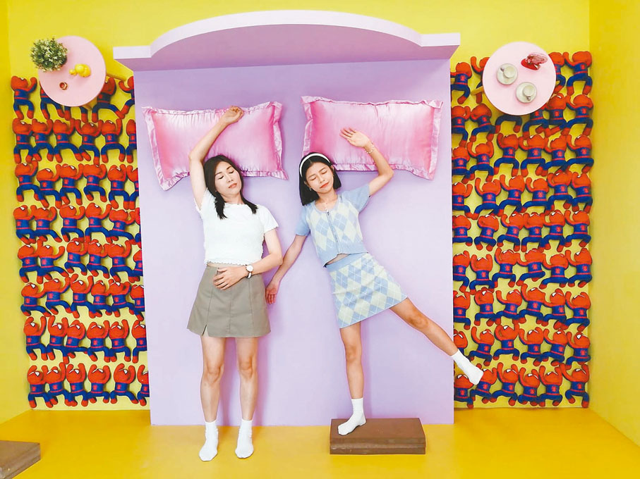 ◆在這張床上開啟白日夢的樂趣。