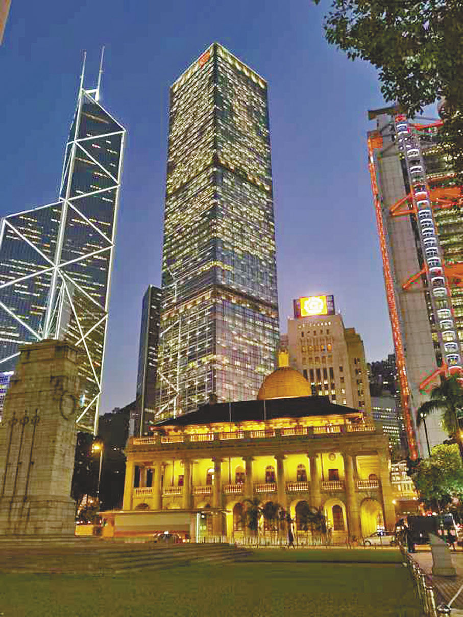 ◆中環印象。 作者供圖