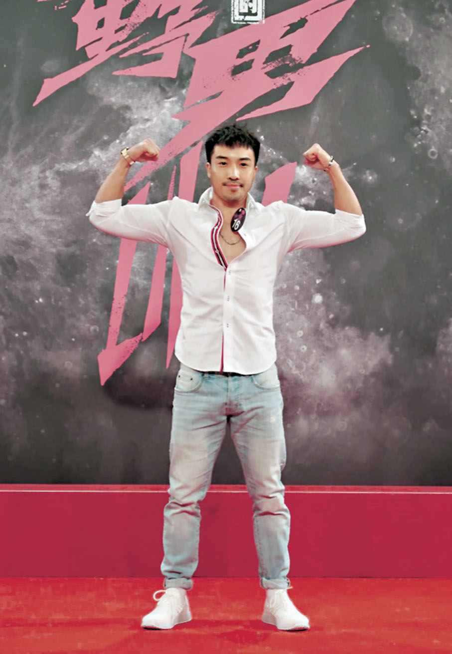 ◆王國昇不覺樣貌與曾國祥相似有優勢。