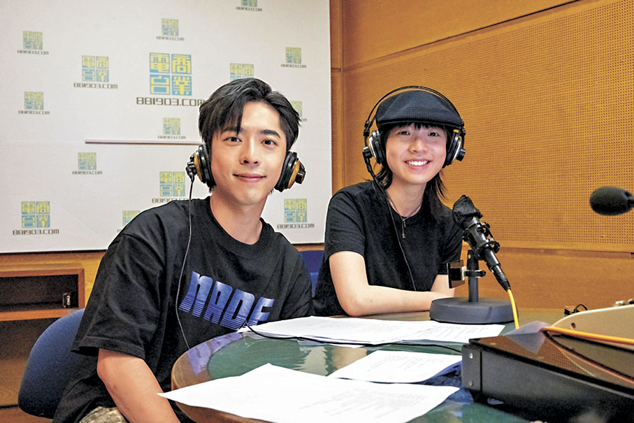 ◆鍾雪瑩在劇中與呂爵安是中學同學。