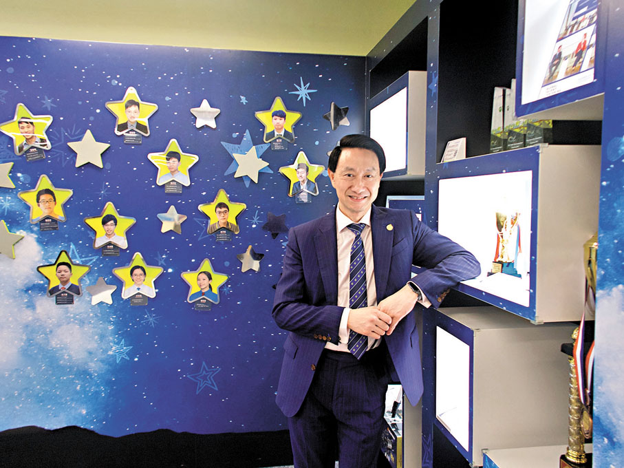 ◆香港資優教育學苑院長黃金耀。陳藝 攝