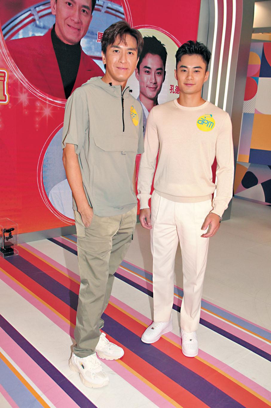 ◆馬國明(左)與孔德賢曾是TVB「奧運之星」。
