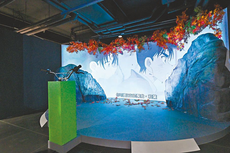 ◆唐紅的戀歌　觀眾可現場感受唐紅的大跳躍，並能跟平次與和葉一同騎電單車。