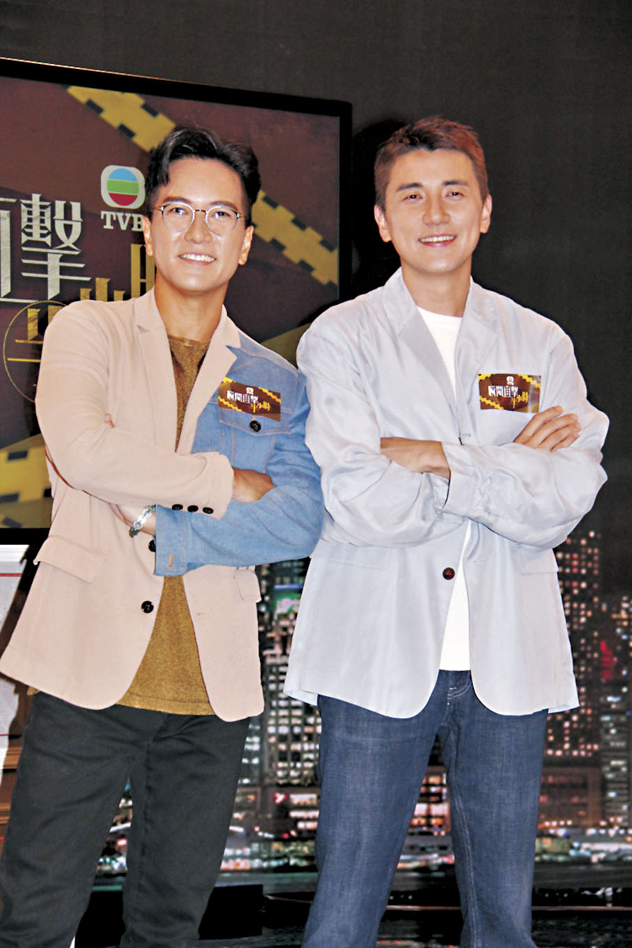 ◆洪永城(右)和區永權同已為人父。