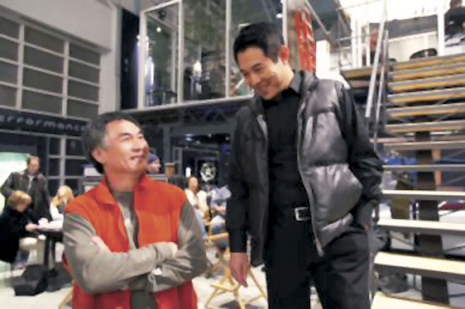 ◆元奎是李連杰的御用動作指導。 資料圖片