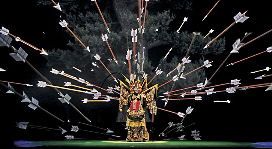 ◆「楊七郎」百箭穿腸的特效很震撼。