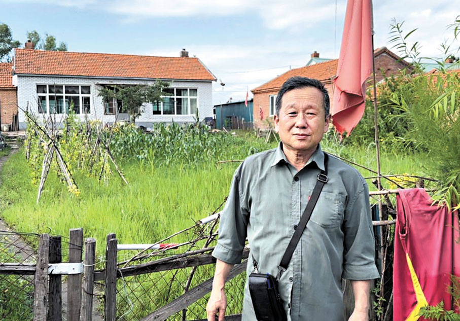 ◆受害者隋廣文的重孫隋曉光要求日本政府向中國人民受害者謝罪，向中國遺屬道歉，向中國人民道歉。 香港文匯報記者于海江 攝