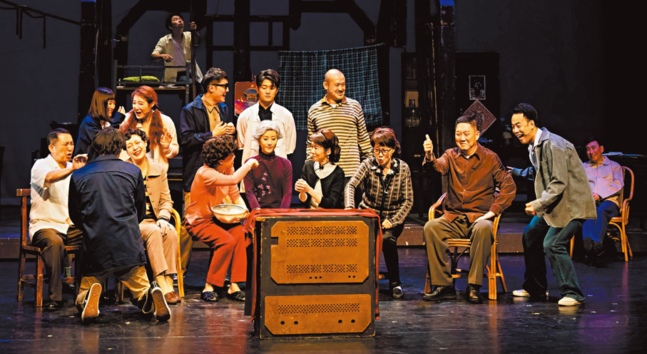 ◆《寶島一村》7月在上海演出劇照。