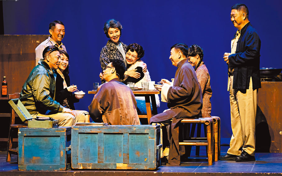 ◆《寶島一村》7月在上海演出劇照。 