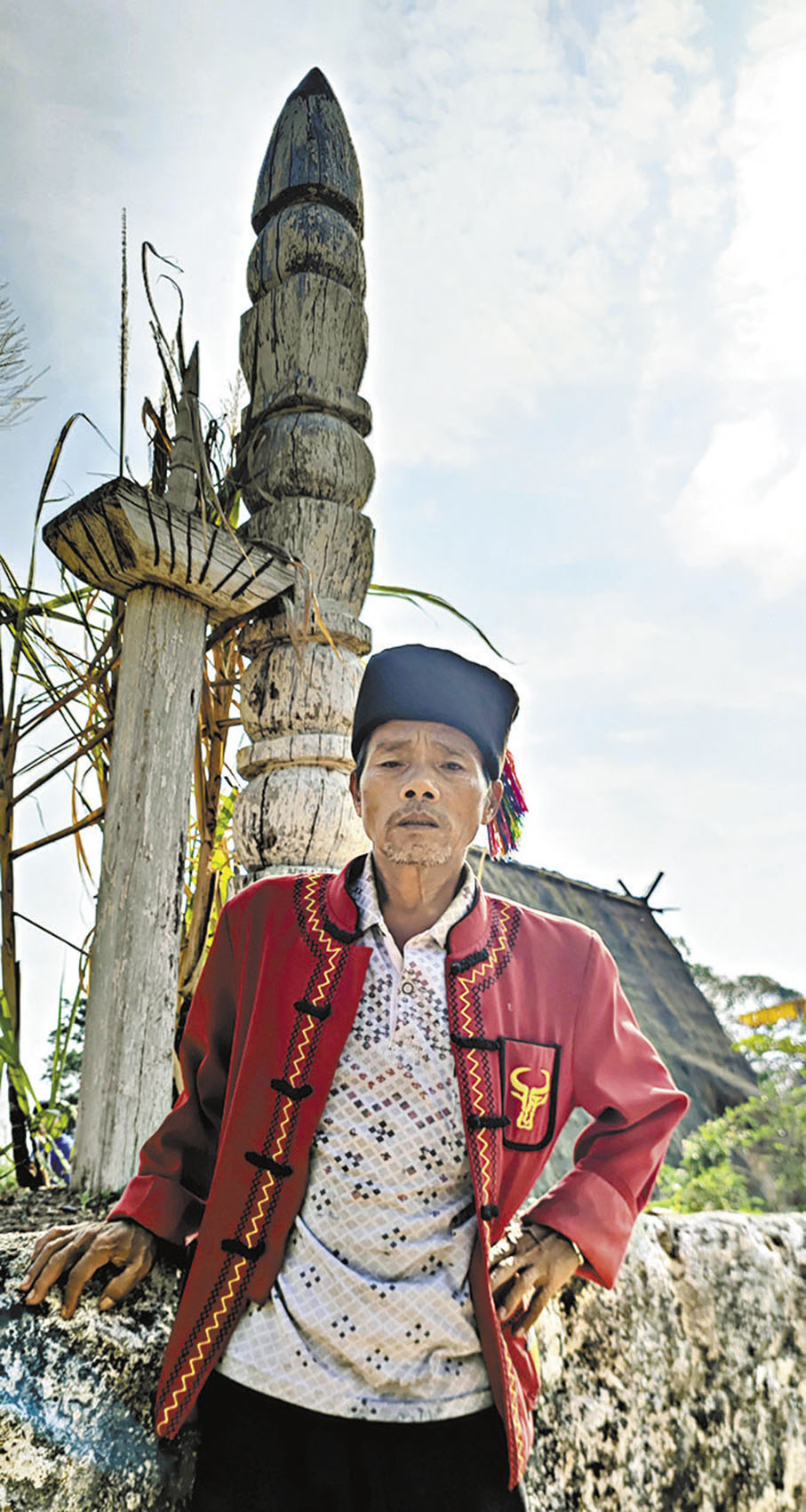 ◆高的公樁與略矮小的母樁分別代表男性和女性。