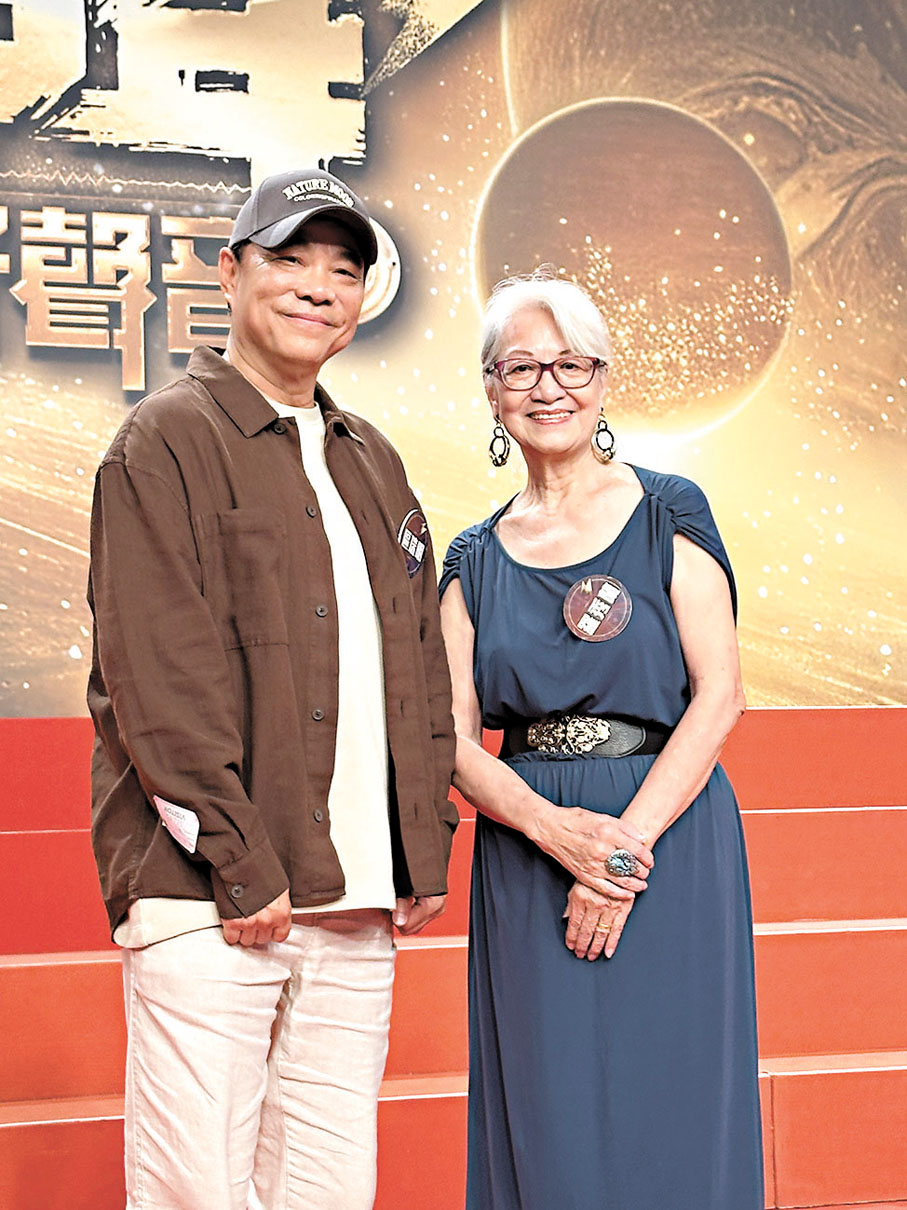 ◆羅秀蘭(右)及區瑞明並列為「Super Senior」組別。