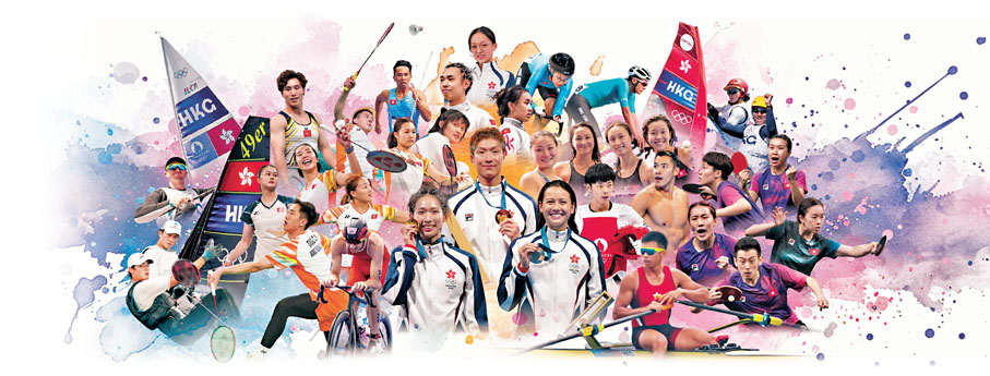 ◆香港特區政府將與港協暨奧委會於明日上午安排代表團成員參與巴士巡遊。港協暨奧委會圖片