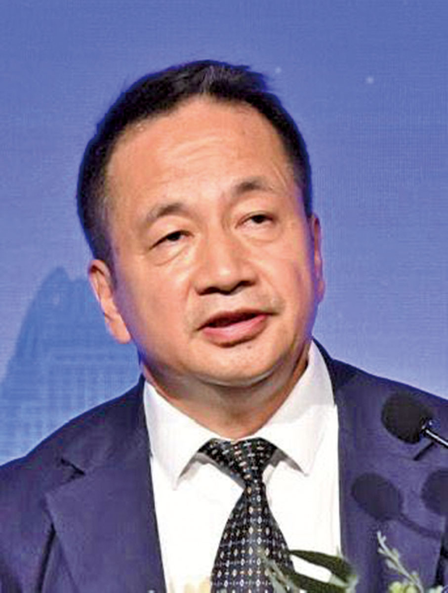 ◆梁永才致辭。