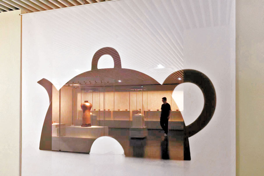 ◆展覽現場古色古香。受訪者供圖