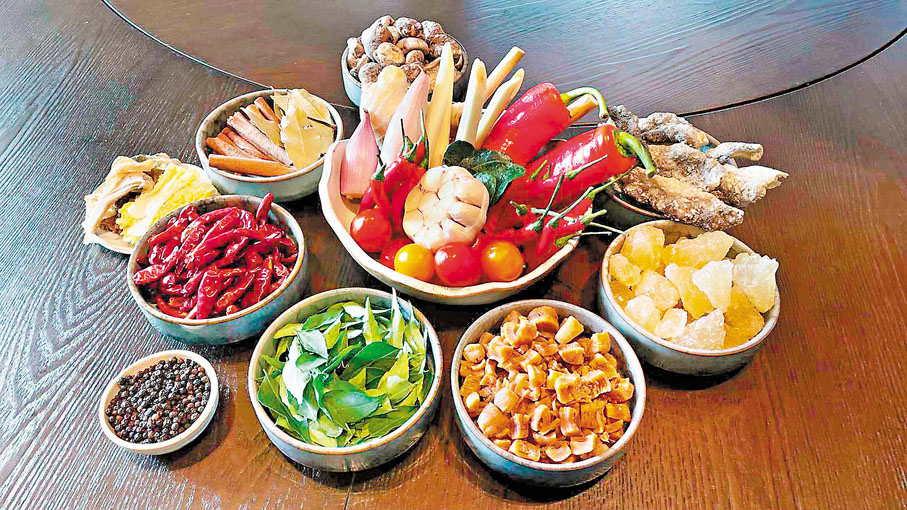 ◆餐廳採用亞洲食材,很豐富。
