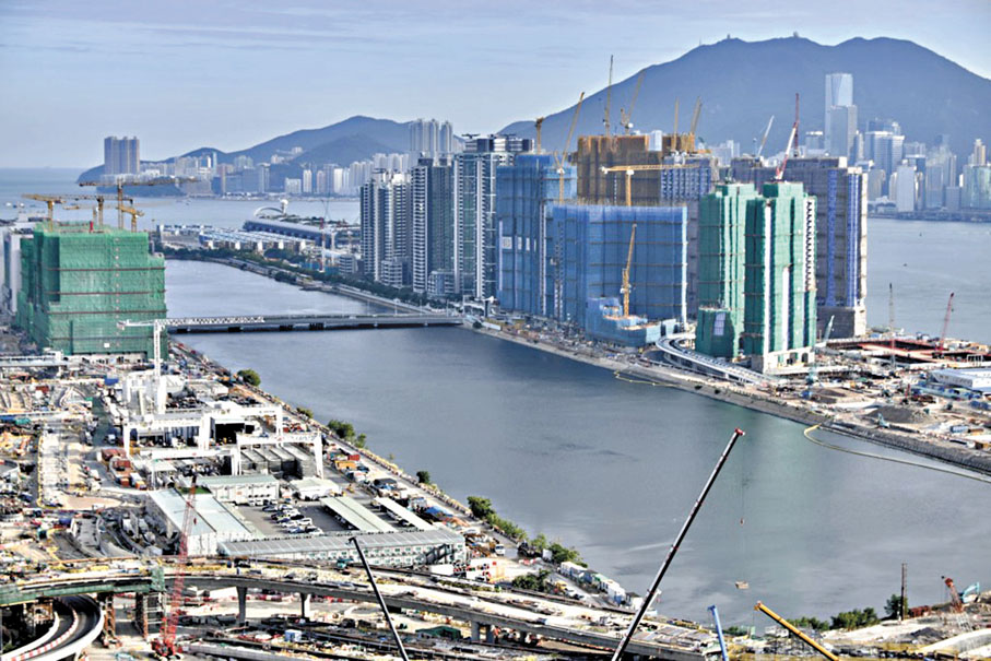 ◆智能路邊基礎設施測試將9月起在啟德發展區進行。 資料圖片