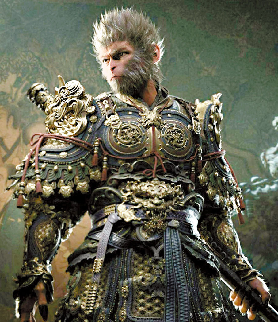 ◆ 《黑神話：悟空》以中國名著《西遊記》為藍本，也是中國首個真正意義上的國產「3A大作」單機遊戲。