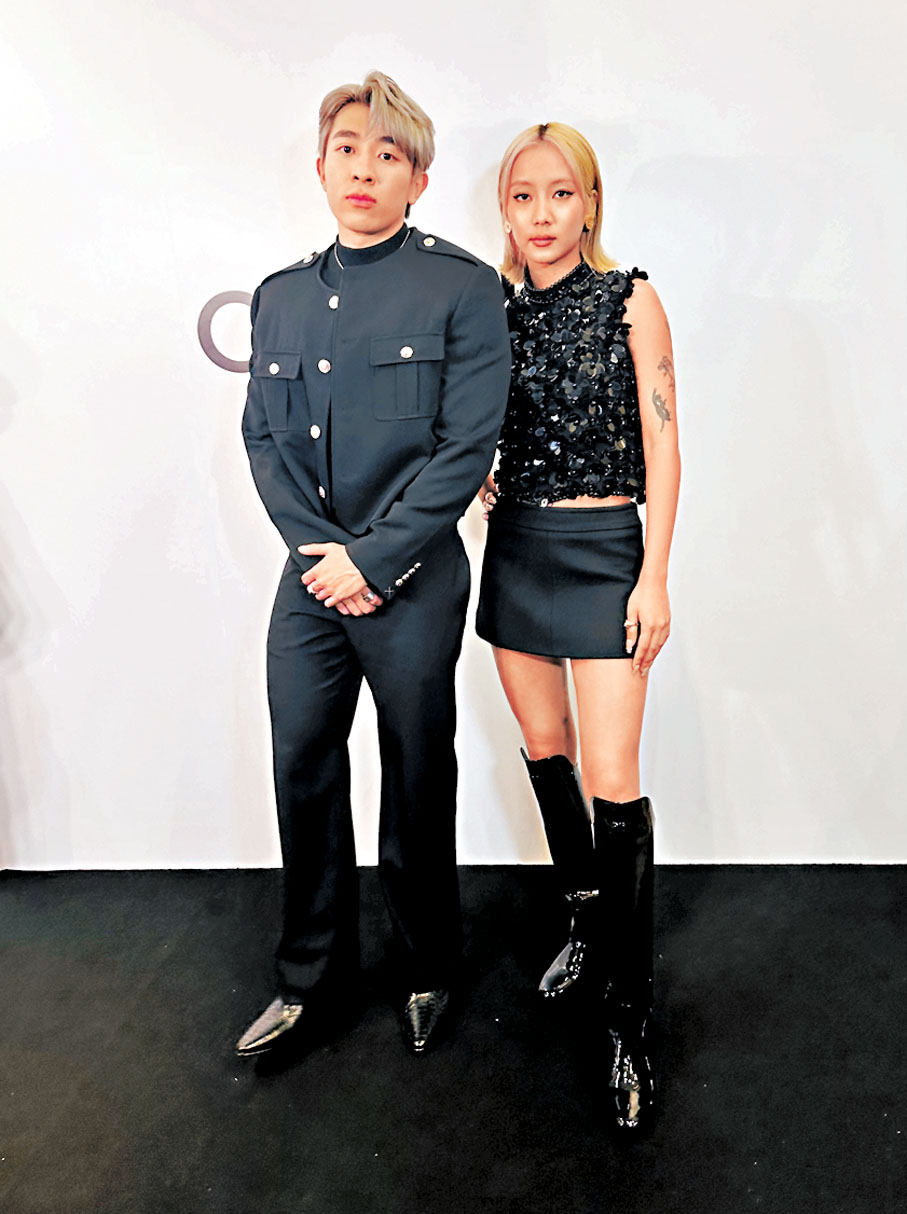 ◆Tyson Yoshi與邱彥筒型格十足。