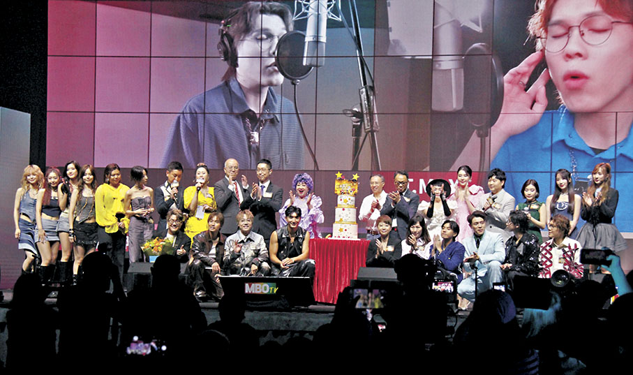 ◆「新城電台33周年台慶Show」音樂會獲多位藝人支持。