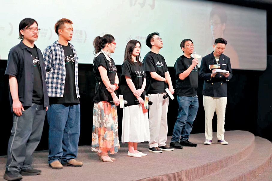 ◆關錦鵬談做監製，希望幫到更多年輕人。胡若璋  攝