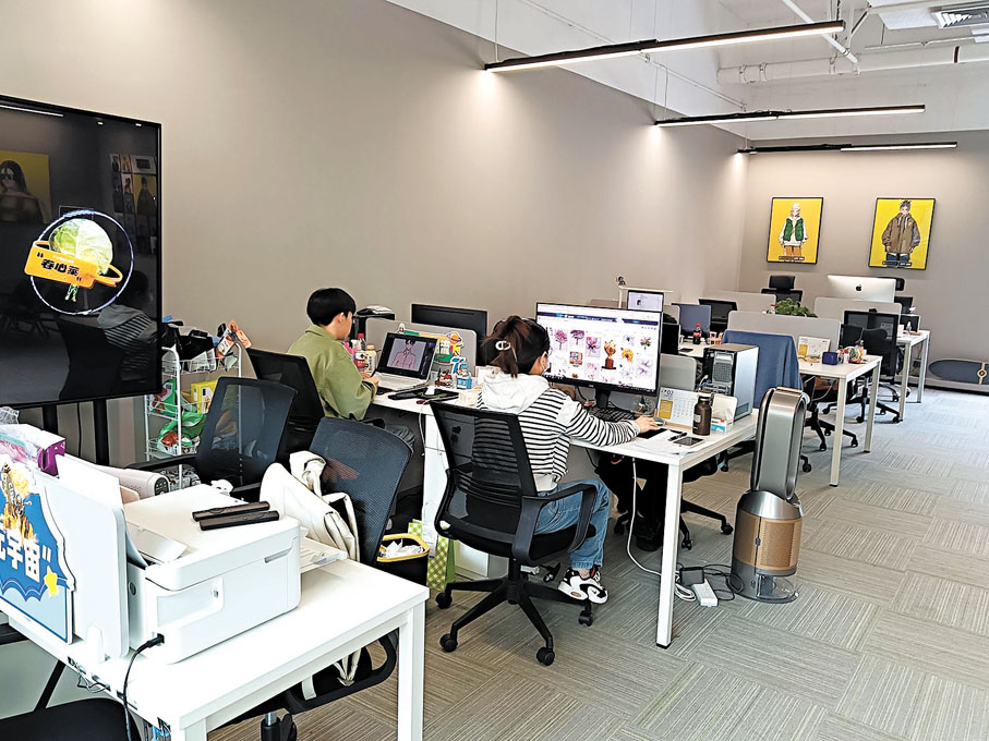 ◆圖為前海夢工廠一入駐港企 。資料圖片