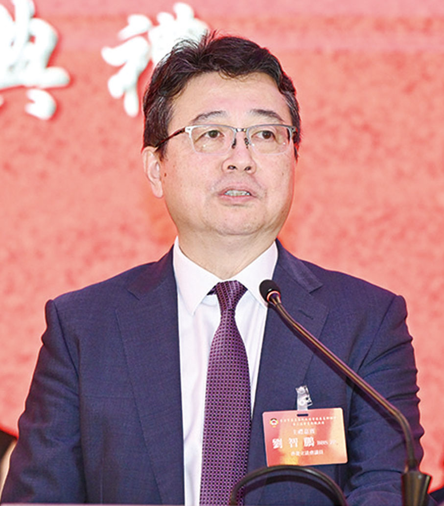 ◆ 劉智鵬致辭。