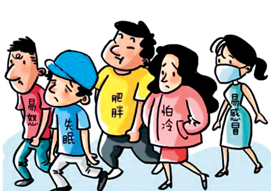 亞健康狀態的臨床表現