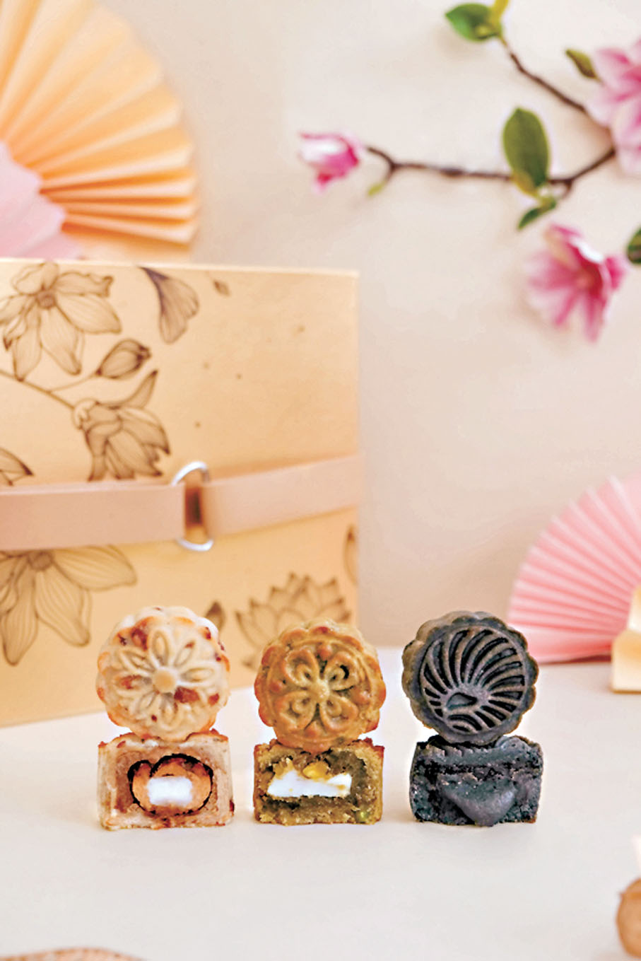 ◆精緻純素迷你月餅