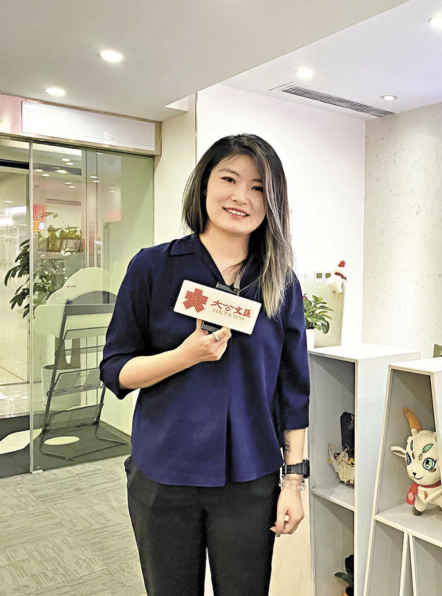 ◆雅文傳播副總裁、聯合創始人武大可。香港文匯報記者胡永愛  攝