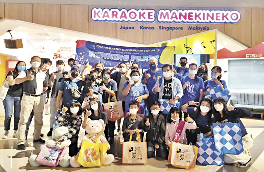 ◆雅文傳播主導舉辦的《跑男》馬來西亞粉絲見面會。 香港文匯報深圳傳真