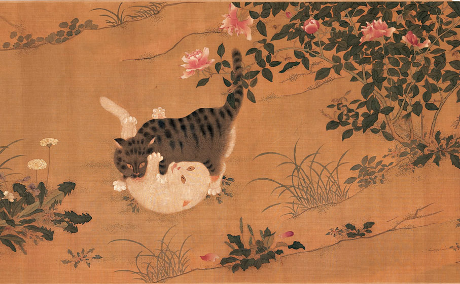 ◆ 宋徽宗真跡耄耋圖，作於宋徽宗宣和六年（1124）。 網上圖片