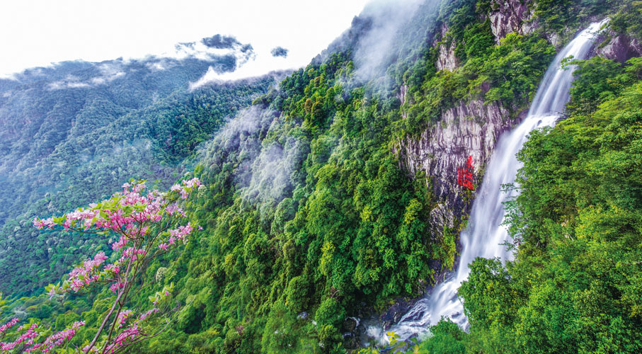 ◆ 東江第一瀑。