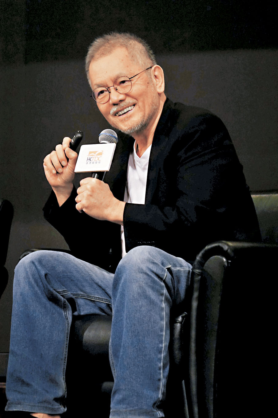 ◆焦桐在香港書展作分享。