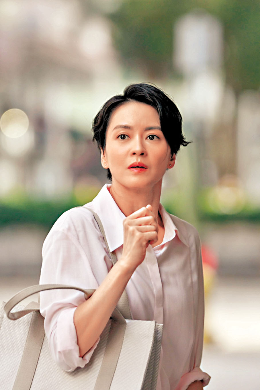 ◆梁詠琪表示很喜歡演搞笑喜劇。