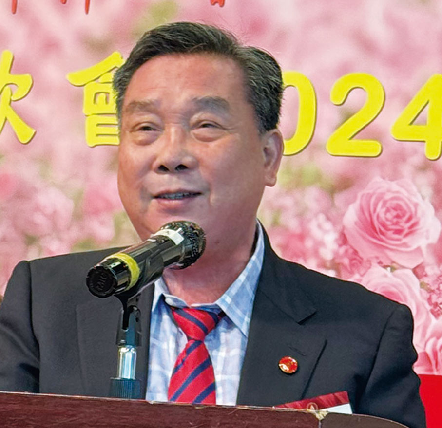 ◆ 張仲哲致辭。