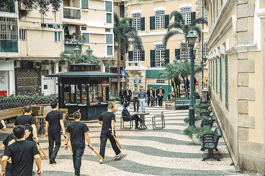 ◆《逆鱗》選擇了澳門的標誌性地點進行拍攝。