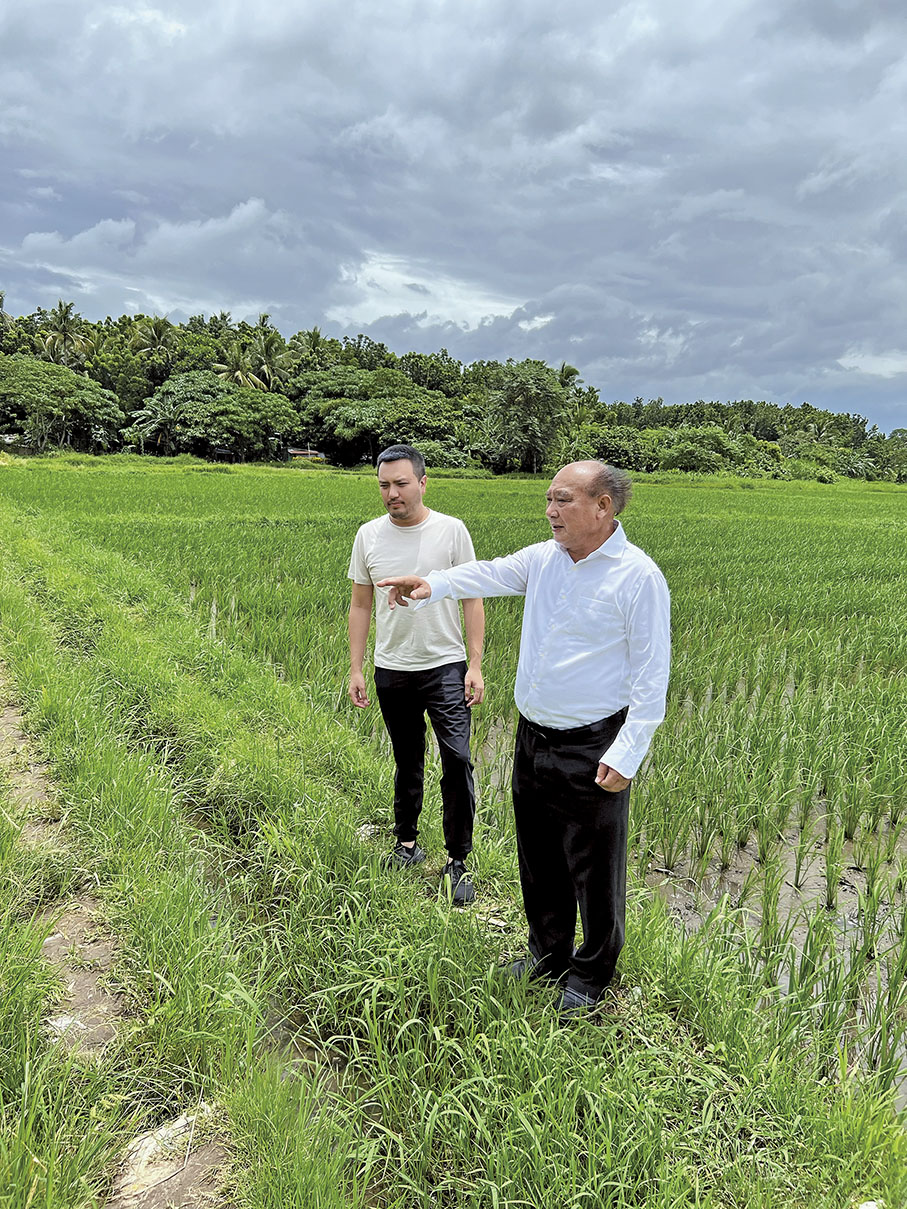 ◆2023年，子辰幫助袁隆平弟子農業項目融資和上市諮詢。