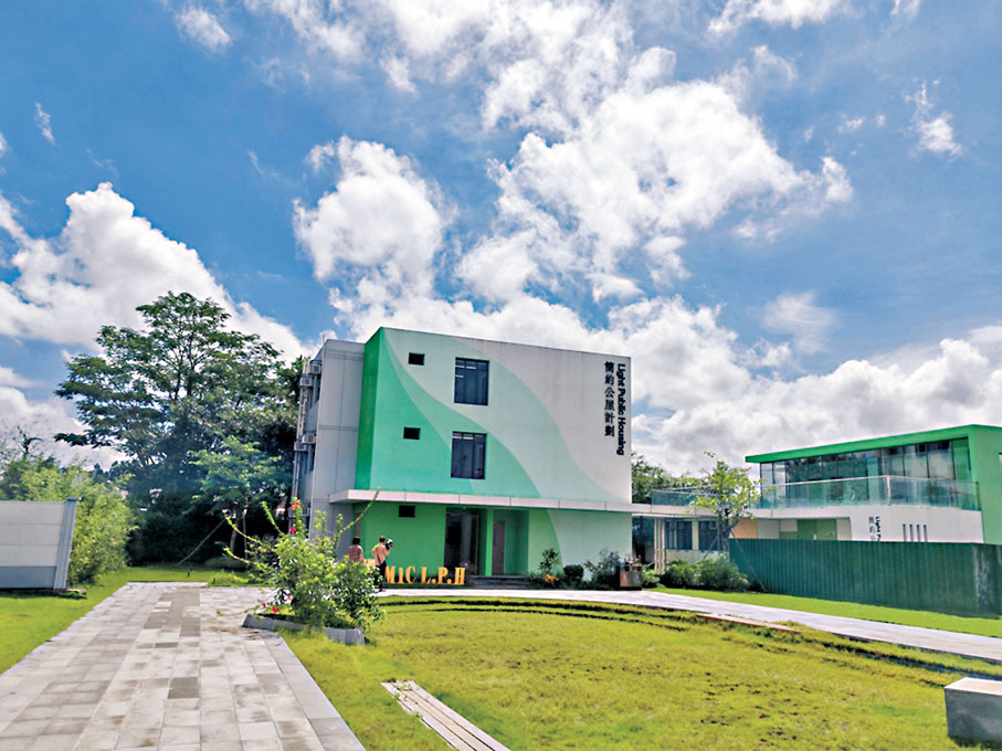 ●位於惠州的香港簡約公屋樣板房。  香港文匯報記者石華  攝