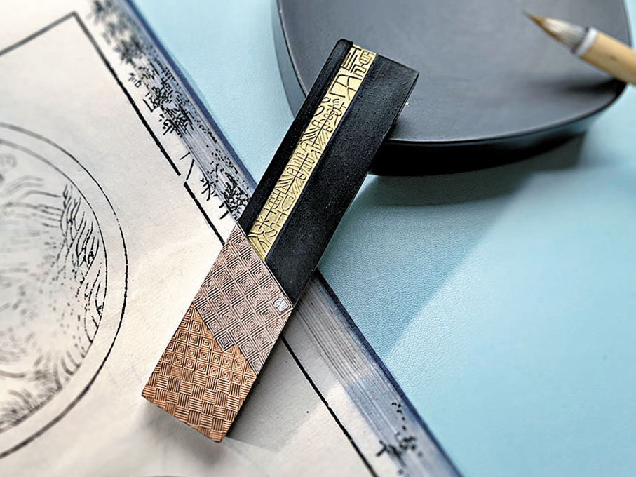 ●項頌的作品具有濃厚中國味道。 受訪者供圖