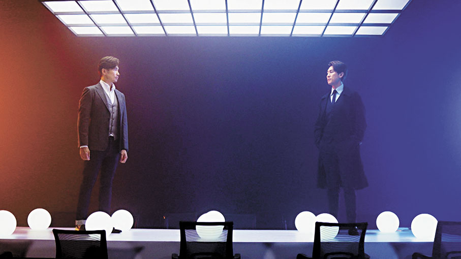 ●陳豪與譚俊彥施展渾身解數Chok到盡頭。