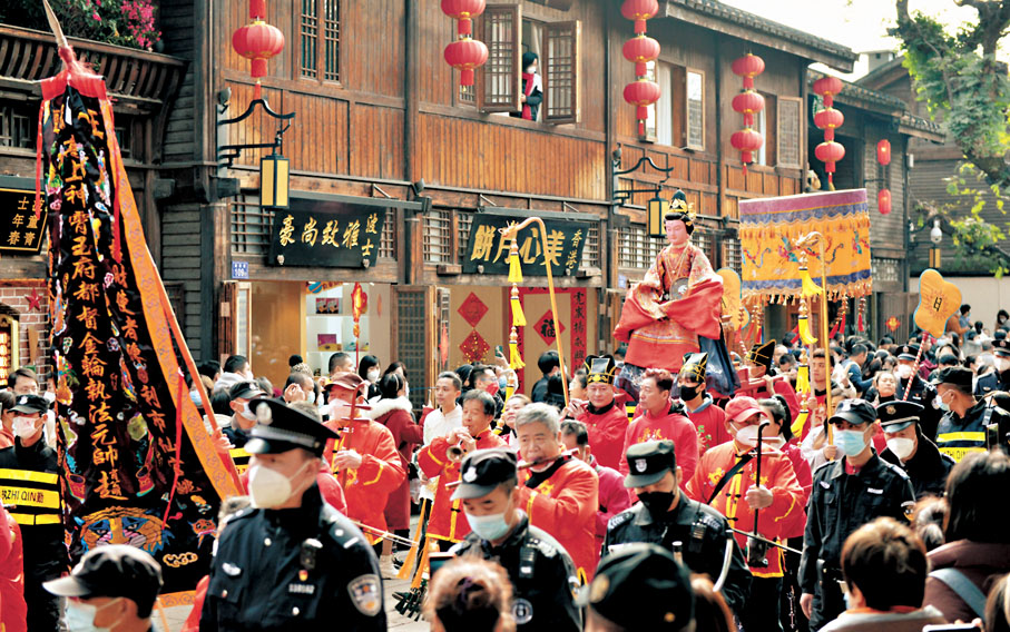● 福建的民俗活動。資料圖片